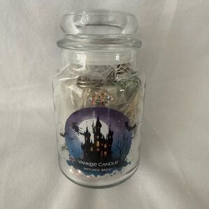 Mystery jewelry in large glass jar!